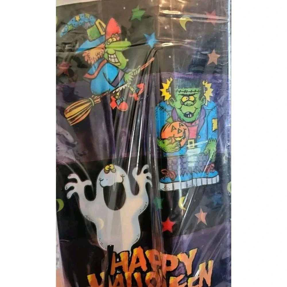 Paper ART TREAT Large Cello Bags Zany Characters Halloween Treat Bags 20 Vtg